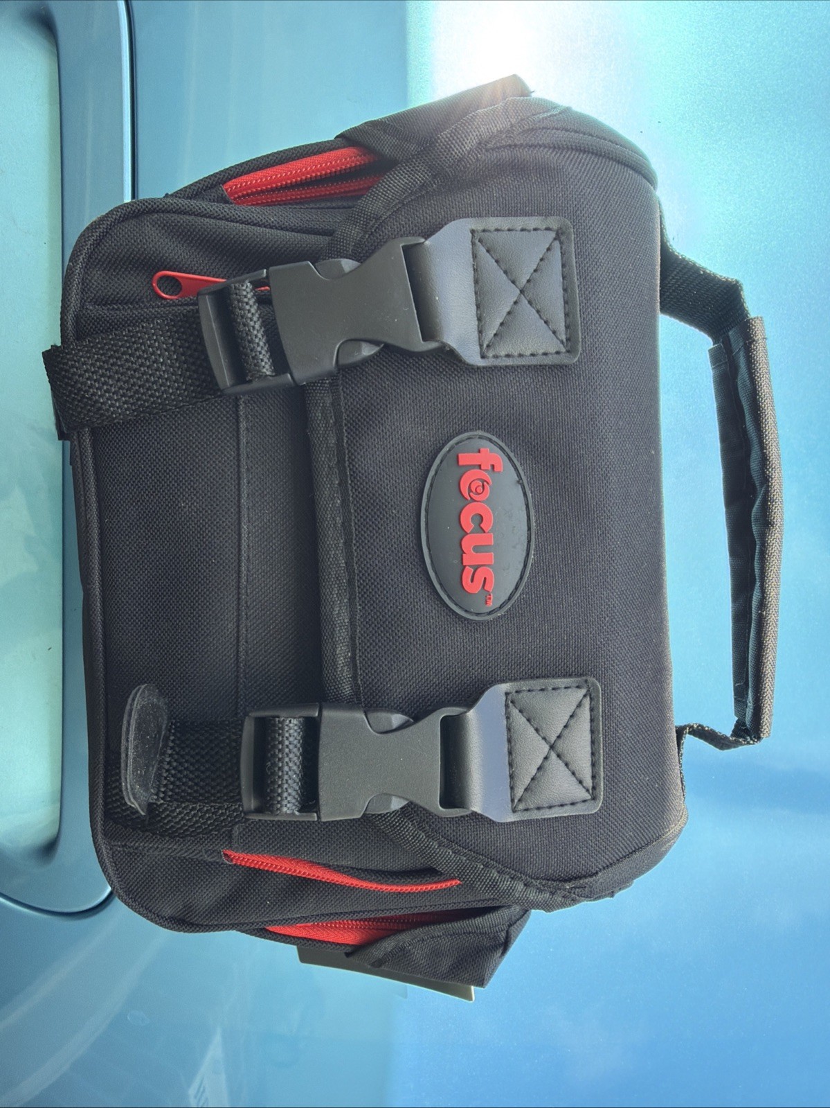 Focus Deluxe SLR  Black Soft Shell Camera Bag and few accessories, Adventure