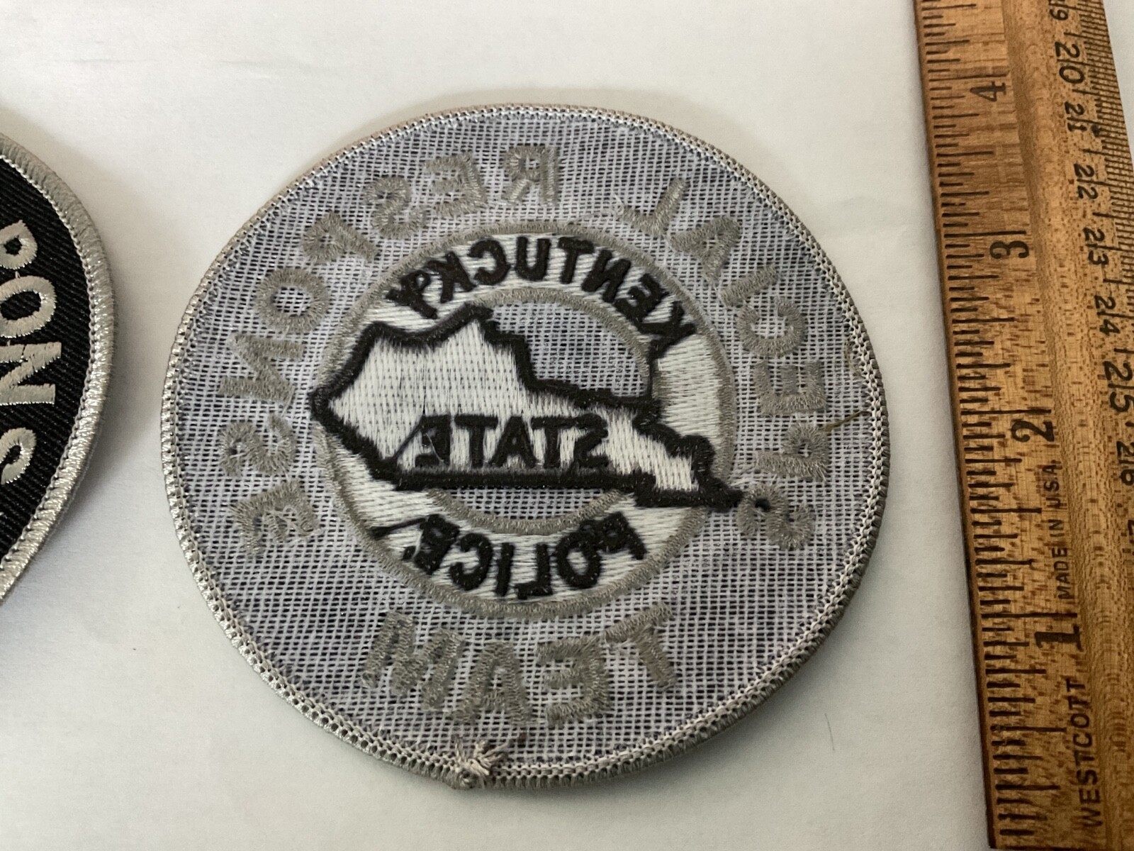 Kentucky State Police Special Response Team Subdued patch set full size new