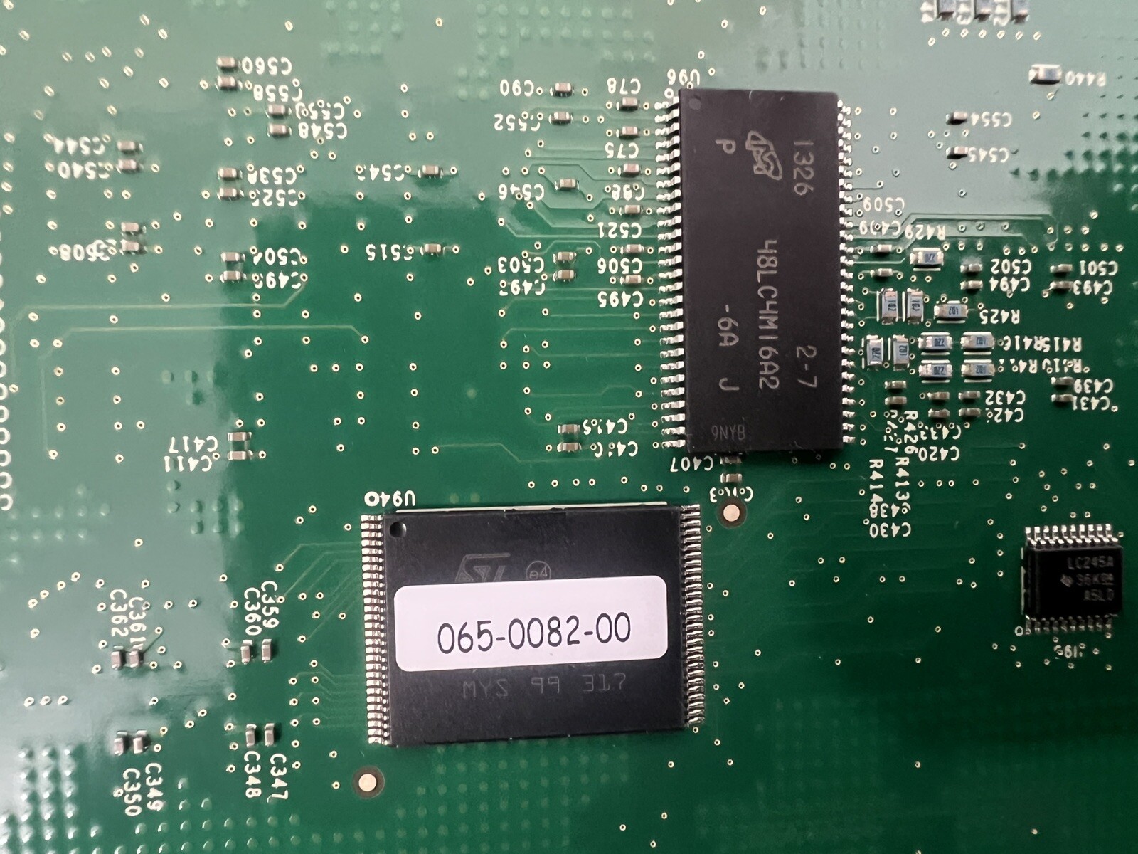 Savant 068-0205-32 REV2 CPU Media Board used Working