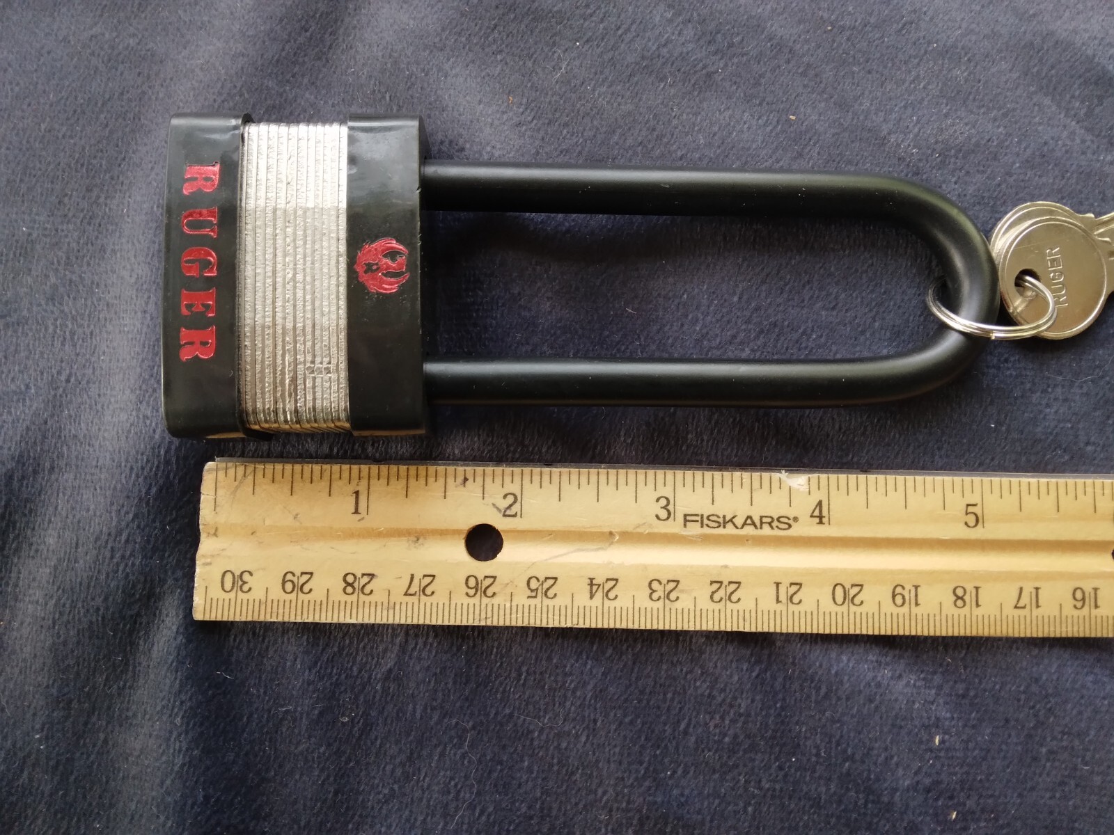 Ruger Lock with Two Keys, New in Plastic Bag