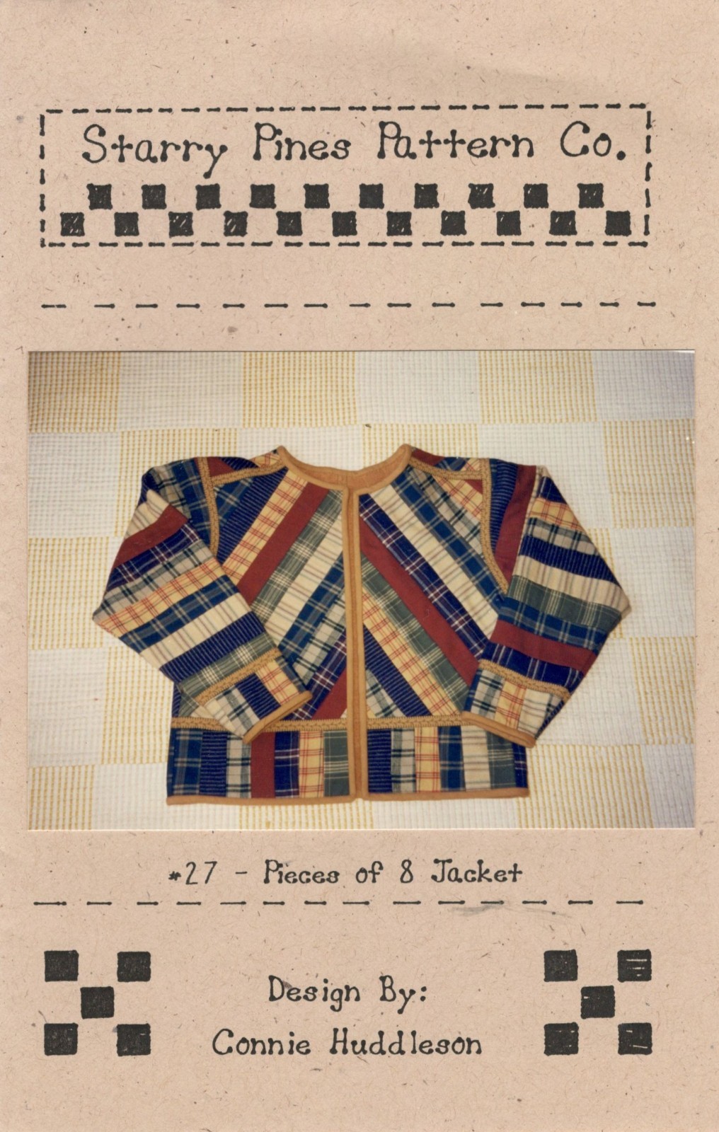 Pieces of 8 Jacket Quilt Pattern by Starry Pines #27