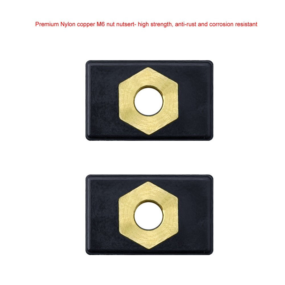 Sliding Nut Copper Nuts Hardware Mount M6 Thread Side Mount Track Rail