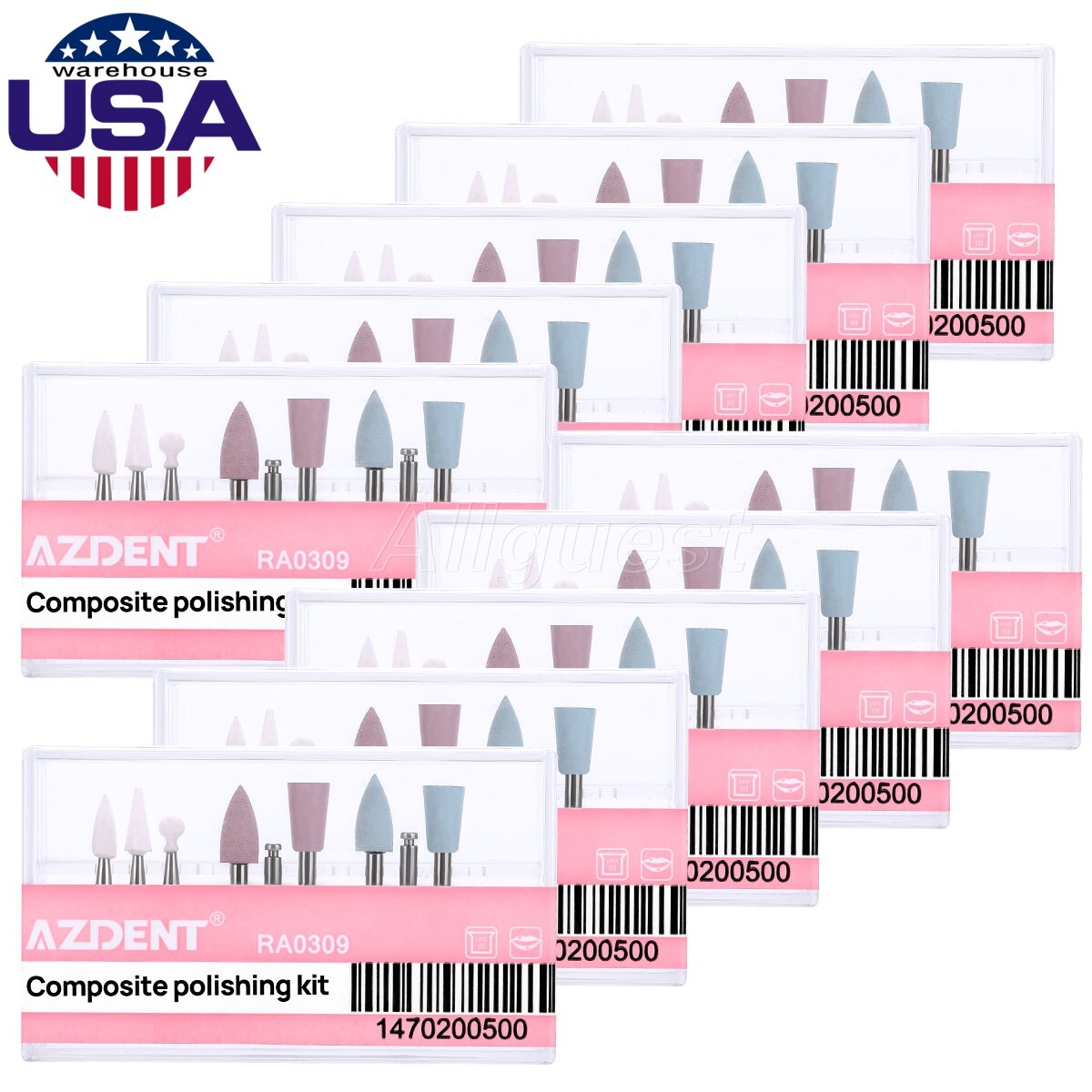 USA Dental Composite Polishing Kit RA 0309 For Low-speed Contra Angle Handpiece