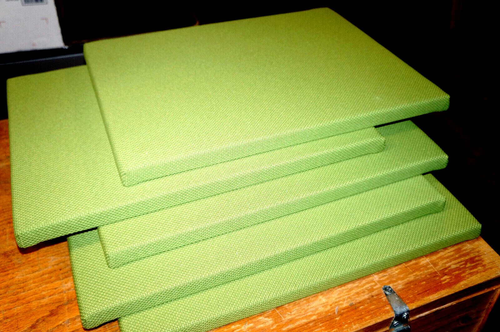 File Cabinet Pedestal Seat Cushions 19.5" x 14-5/8" Avocado Green LG890.1208713