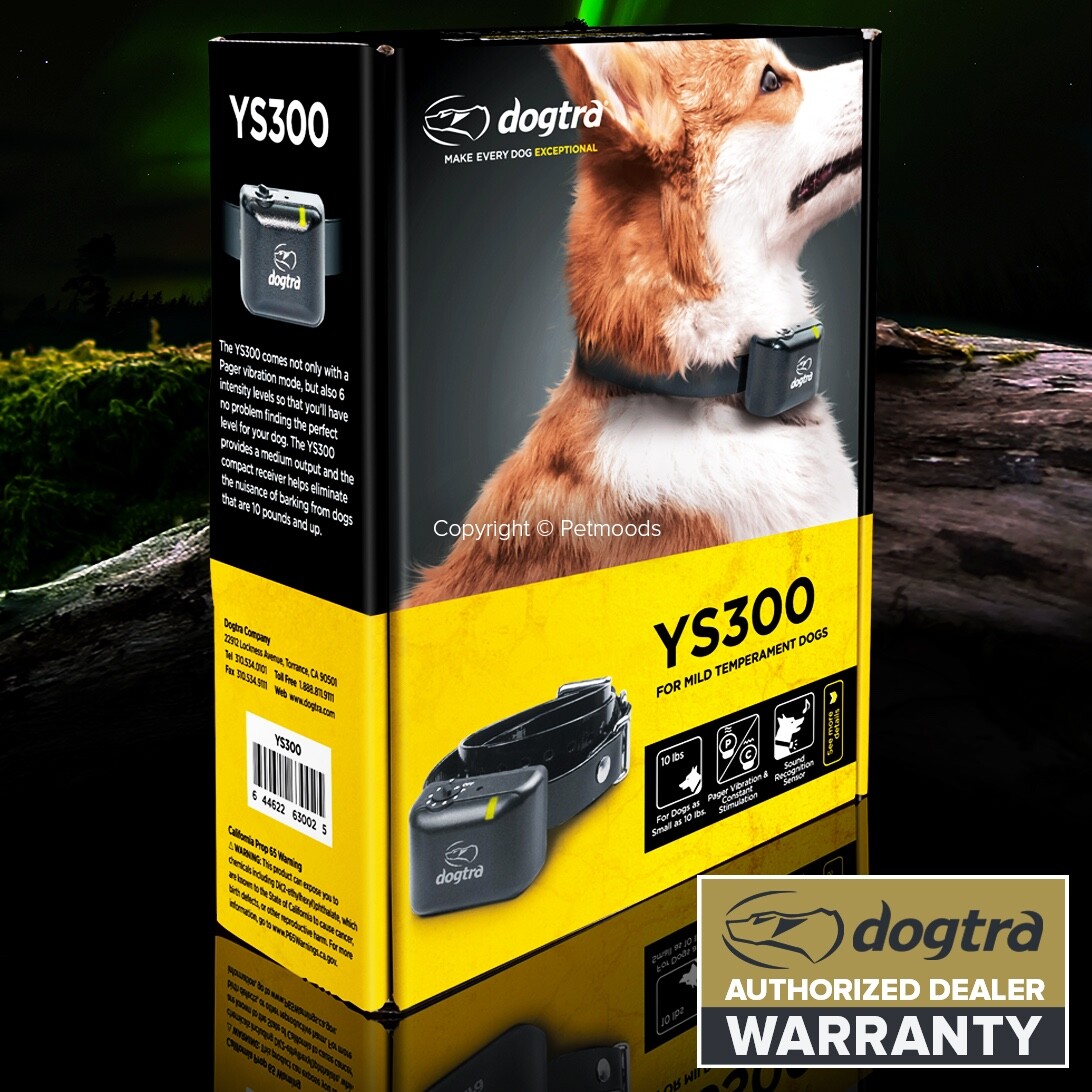 DOGTRA YS300 No Bark Collar Receiver for Small and Medium Dog Yapper Stopper