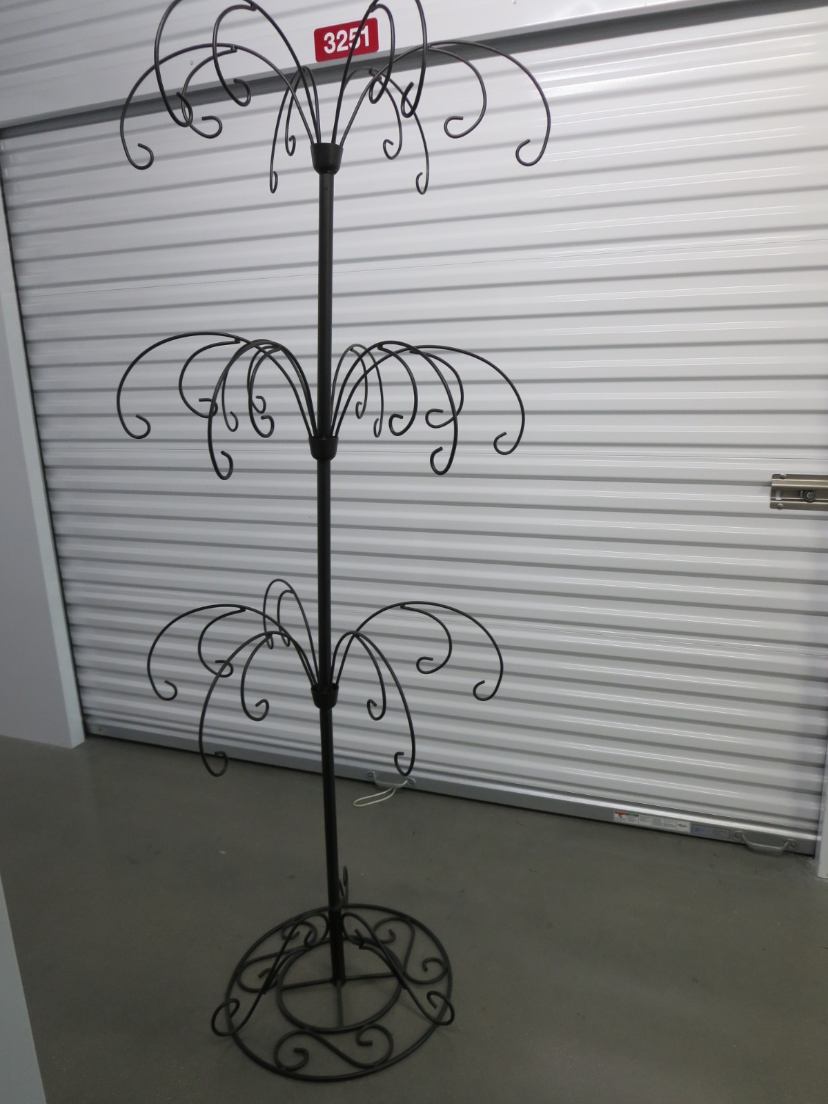 Store display  72 inches Tall Ornament Display Tree  Holds 34 Ornaments