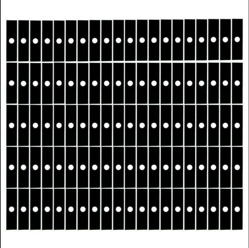 100 Pack Edger Blades For Husqvarna Edger, 8x2 - 1 Inch Center Hole, Fits 578392