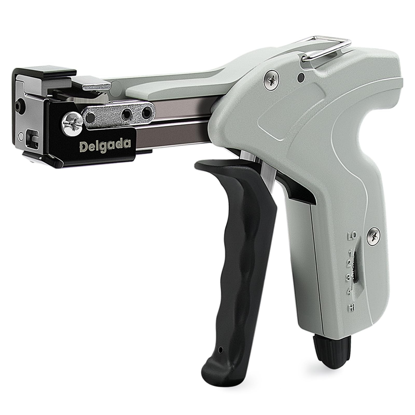 Delgada Metal Cable Tie Gun for Stainless Steel Ties, Professional Automatic ...
