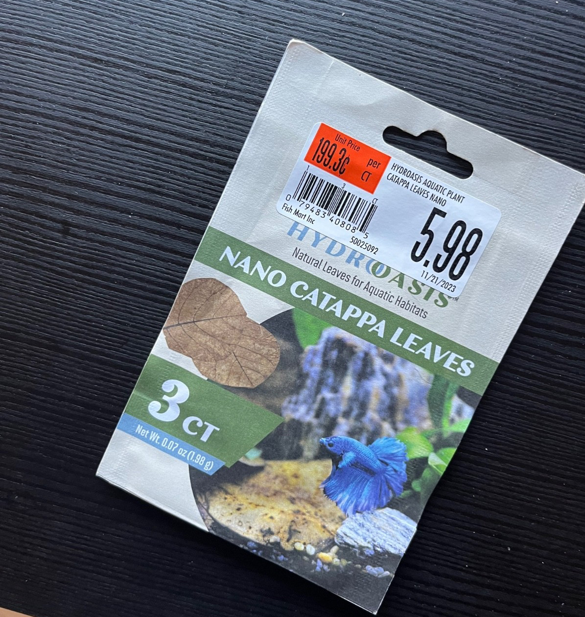 HydrOasis nano catapa leaves 3ct