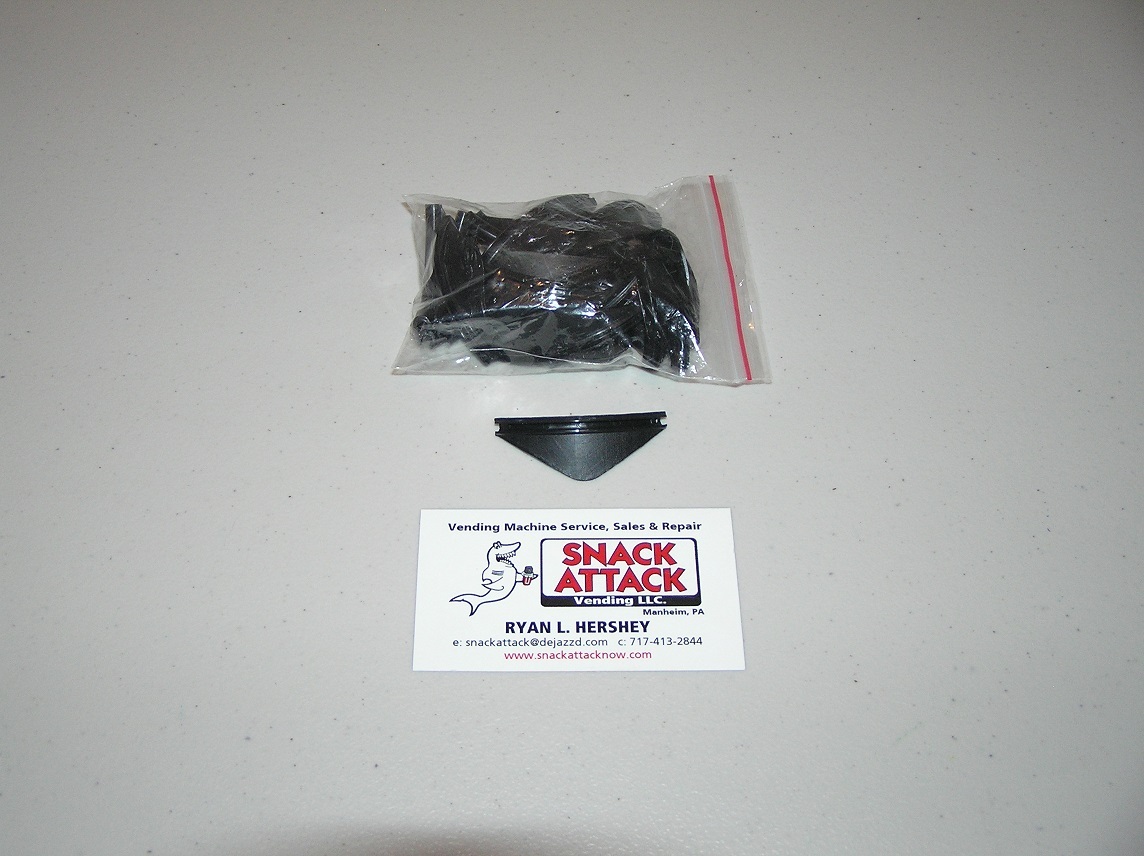 (25) SNACK VENDING MACHINE UNIVERSAL COIL PUSHERS (Black) - AP,USI,FSI,CRANE,AMS