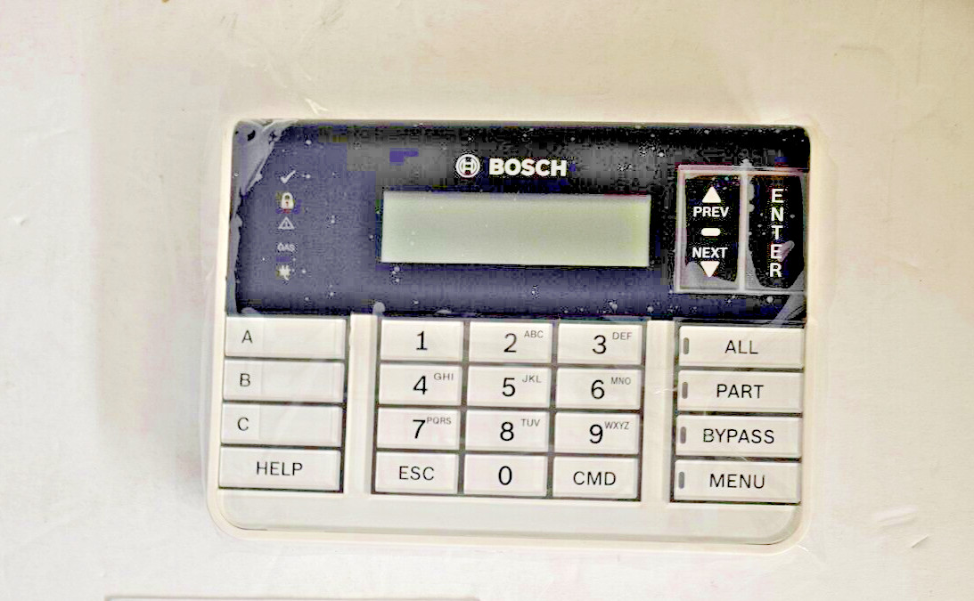 Bosch B920 2-Line Alphanumeric Intrusion LCD Keypad NEW (Open Box)