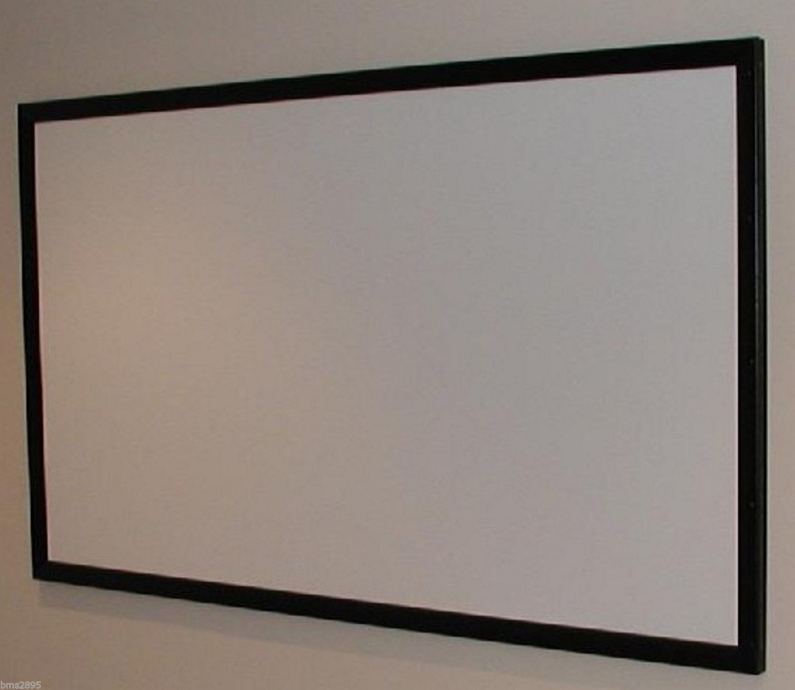100" High Contrast Grey Projection Screen Material + Plans For DIY Fixed Frame!!