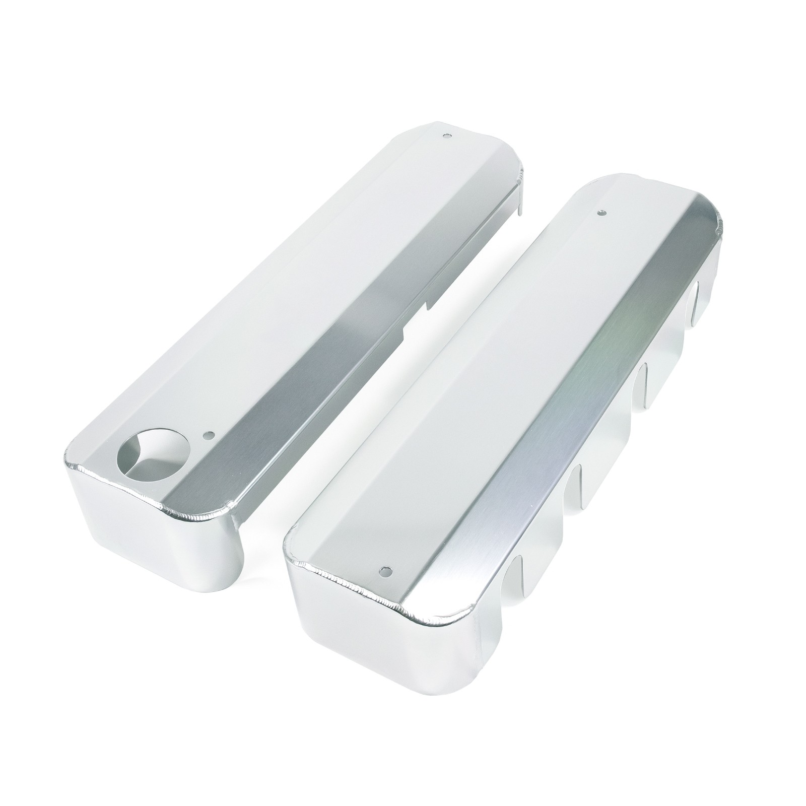Speedway Motors Aluminum Coil Cover GM/LS, Clear Anodized