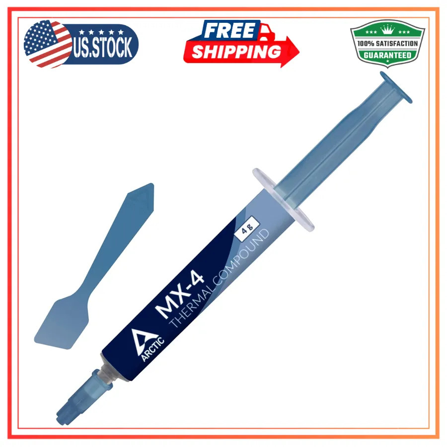 ARCTIC MX-4 Thermal Compound Paste 4g with Spatula for CPU and GPU