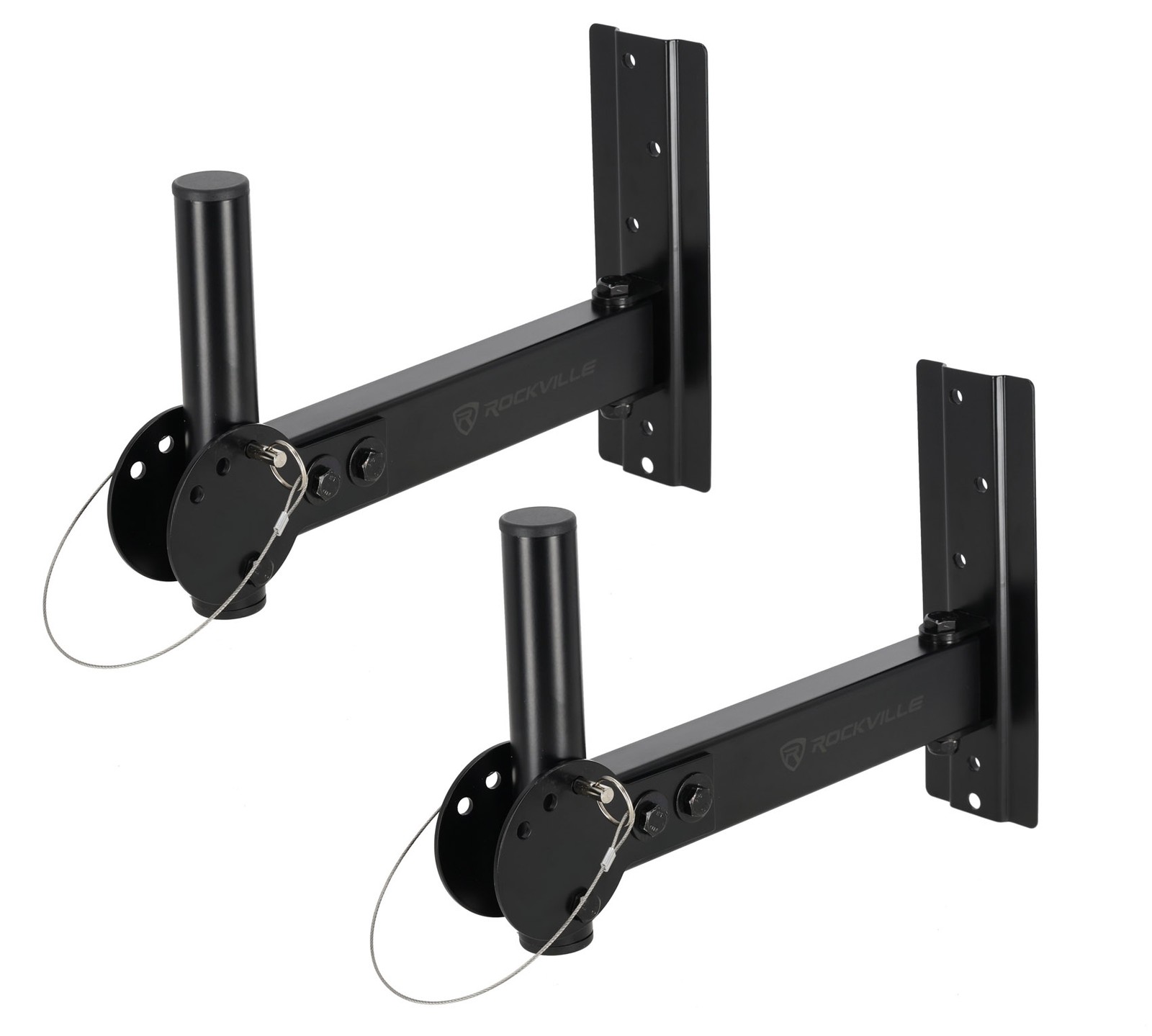 Pair RPW30 Adjustable PA Wall Mount Brackets for Electro-Voice EKX-15P Speakers