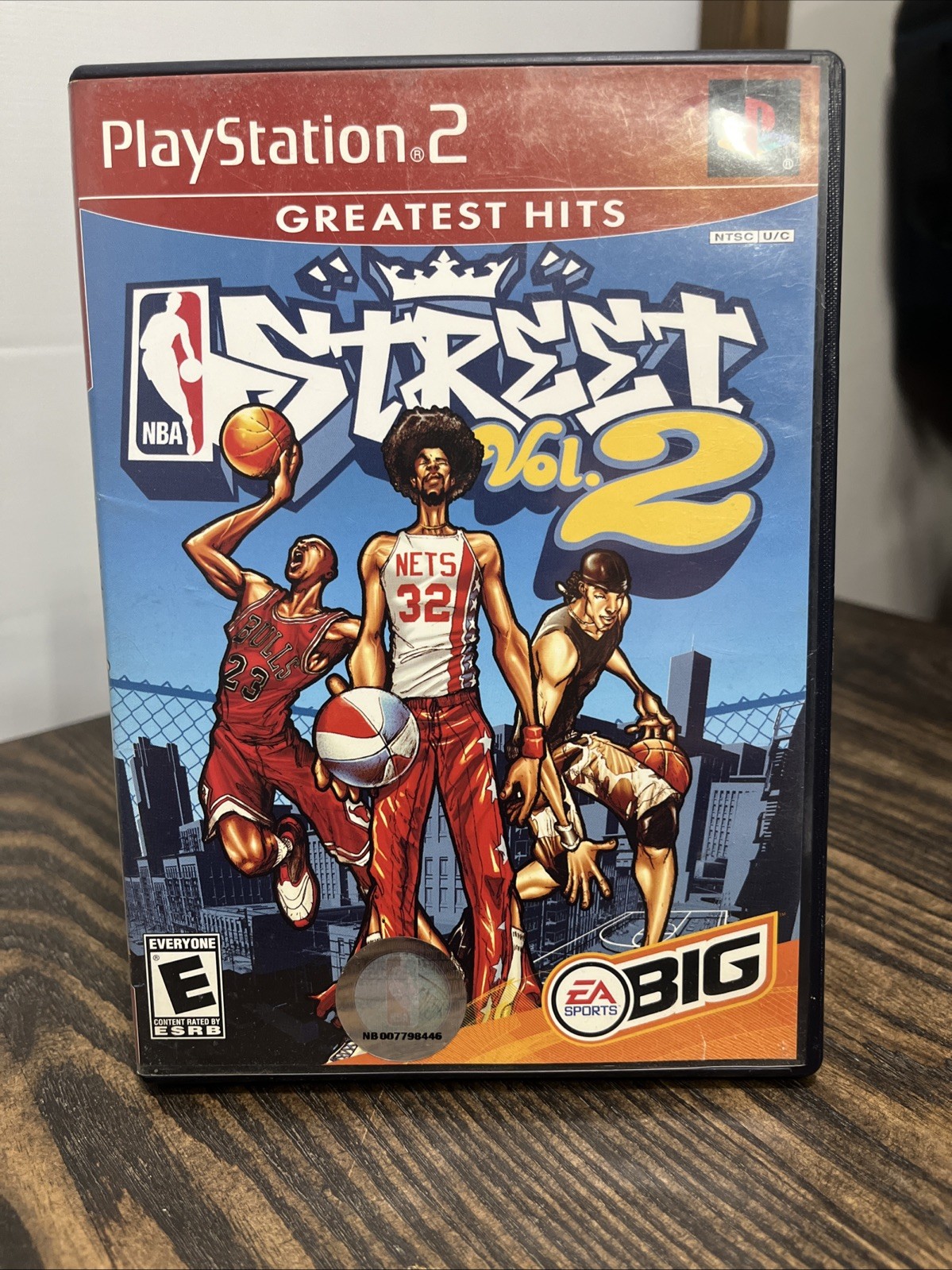NBA Street Vol 2 Sony PlayStation 2 PS2 No Disc CASE ONLY