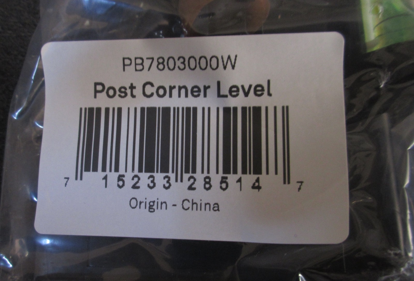 Vista Ceiling Systems Post Corner Level - Horizontal, Vertical, 3 Vials, NEW dxd