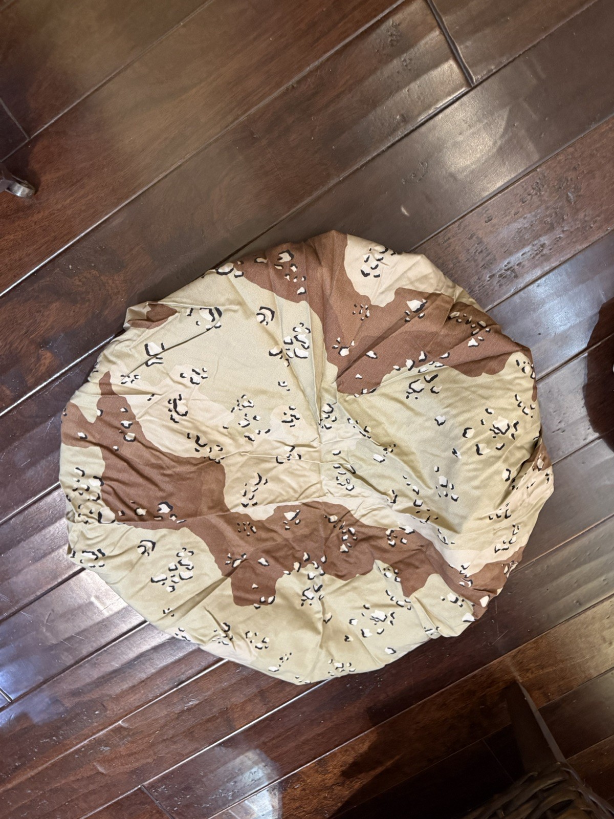 US Military Field Pack Cover    Desert Camo "Chocolate Chip"  Spare Tire Cover