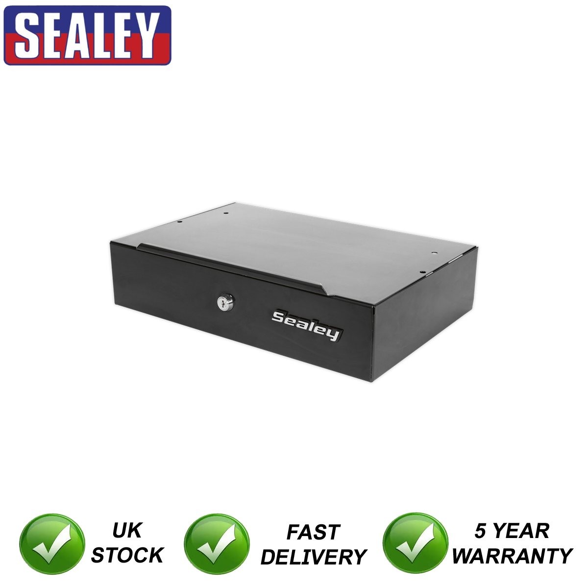 Sealey Side Cabinet for Long Handle Tools Black APLHTB
