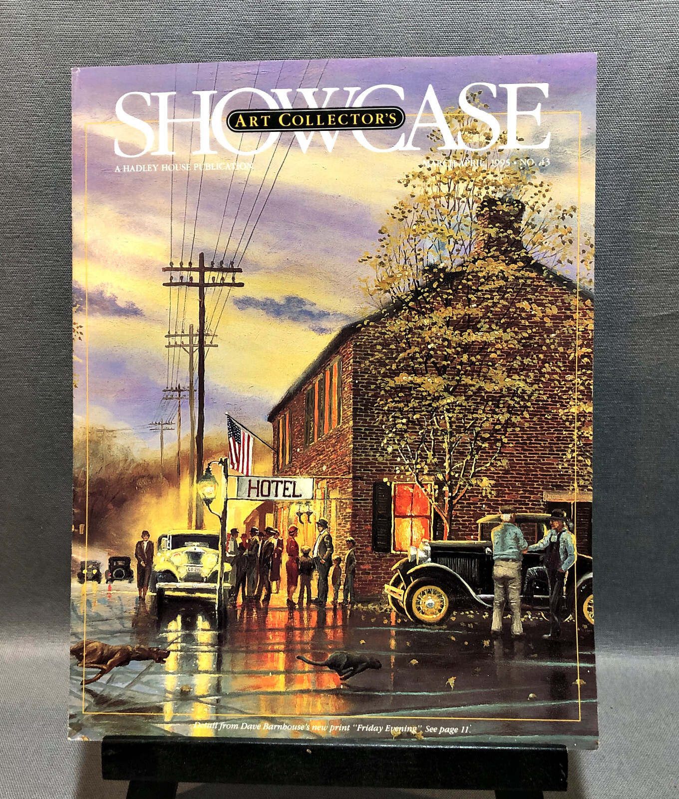 Art Collectors Showcase Hadley House Terry Redlin Brochure Catalog Mar-Apr 1995
