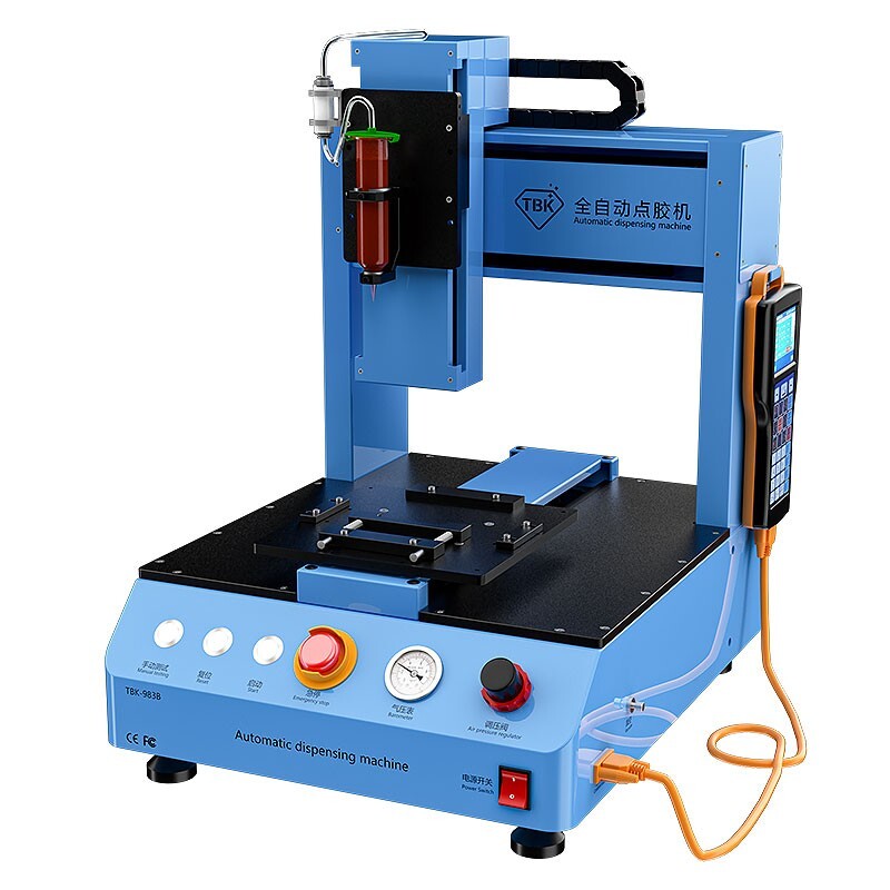 TBK-983B Glue Dispenser Multi-function Automatic Dispensing Machine 220V