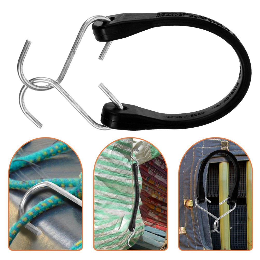 Cargo Fixing Rope Tarp Tie Downs Heavy Duty Rubber Binding Strap