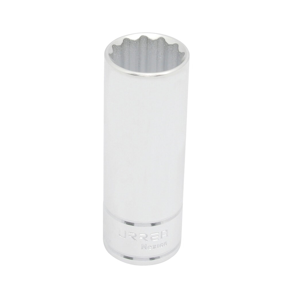 URREA 5316M 1/2" Drive Chrome Deep Socket 12 Point 16 mm