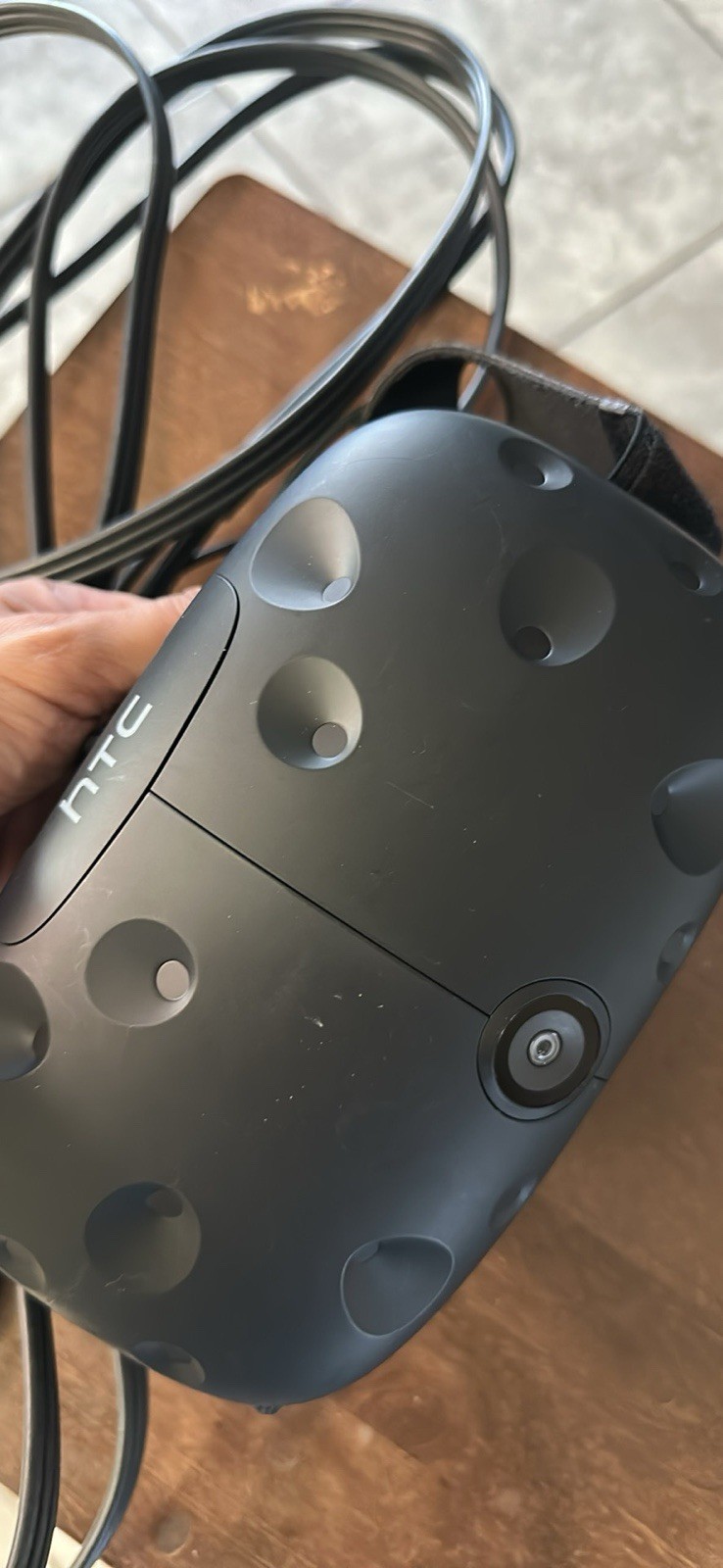 HTC Vive VR Headset Black HDMI Front-Facing Camera IPD Adjustment Controllers