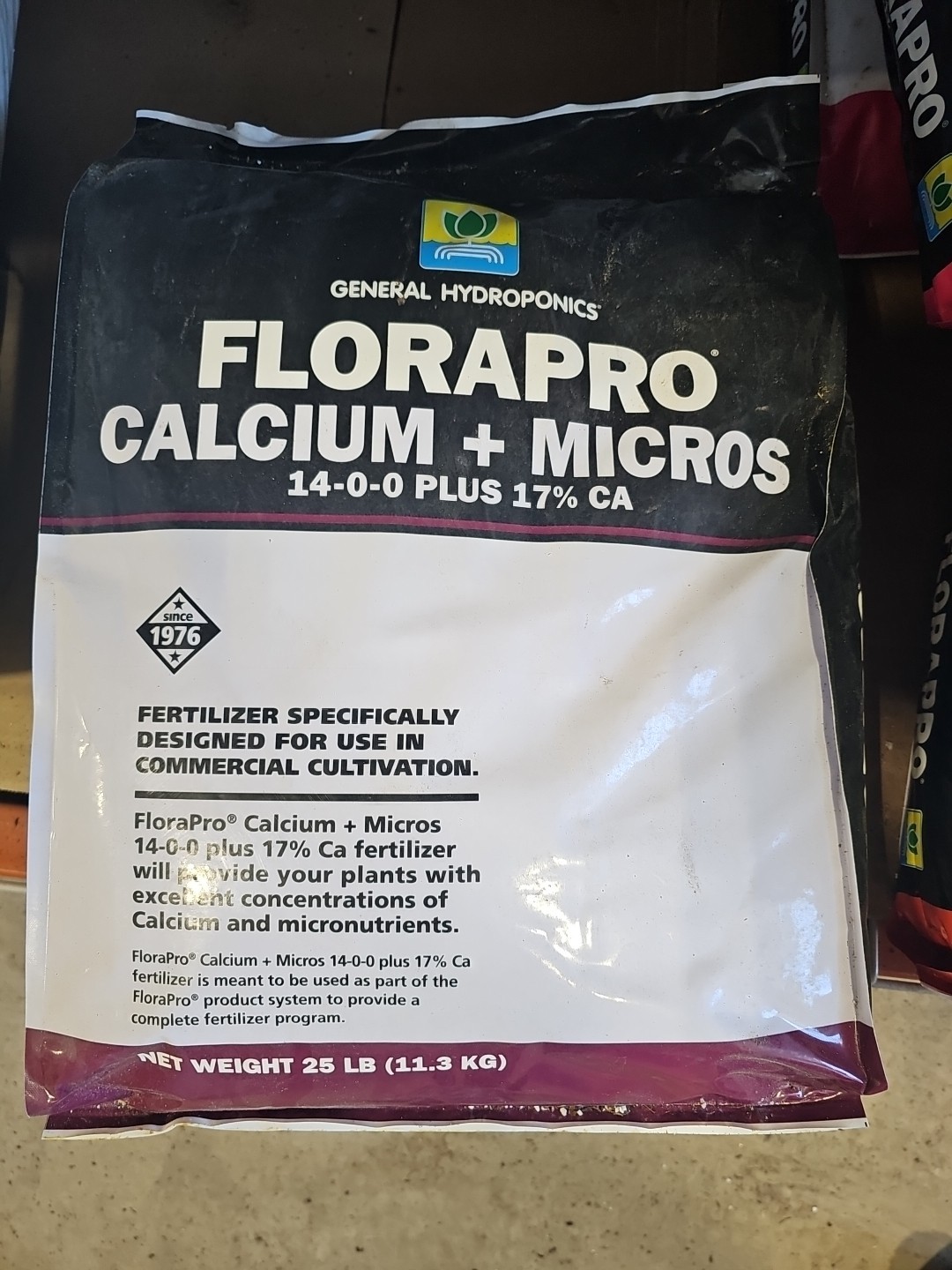 General Hydroponics FloraPro Ca + Micros 25 LB