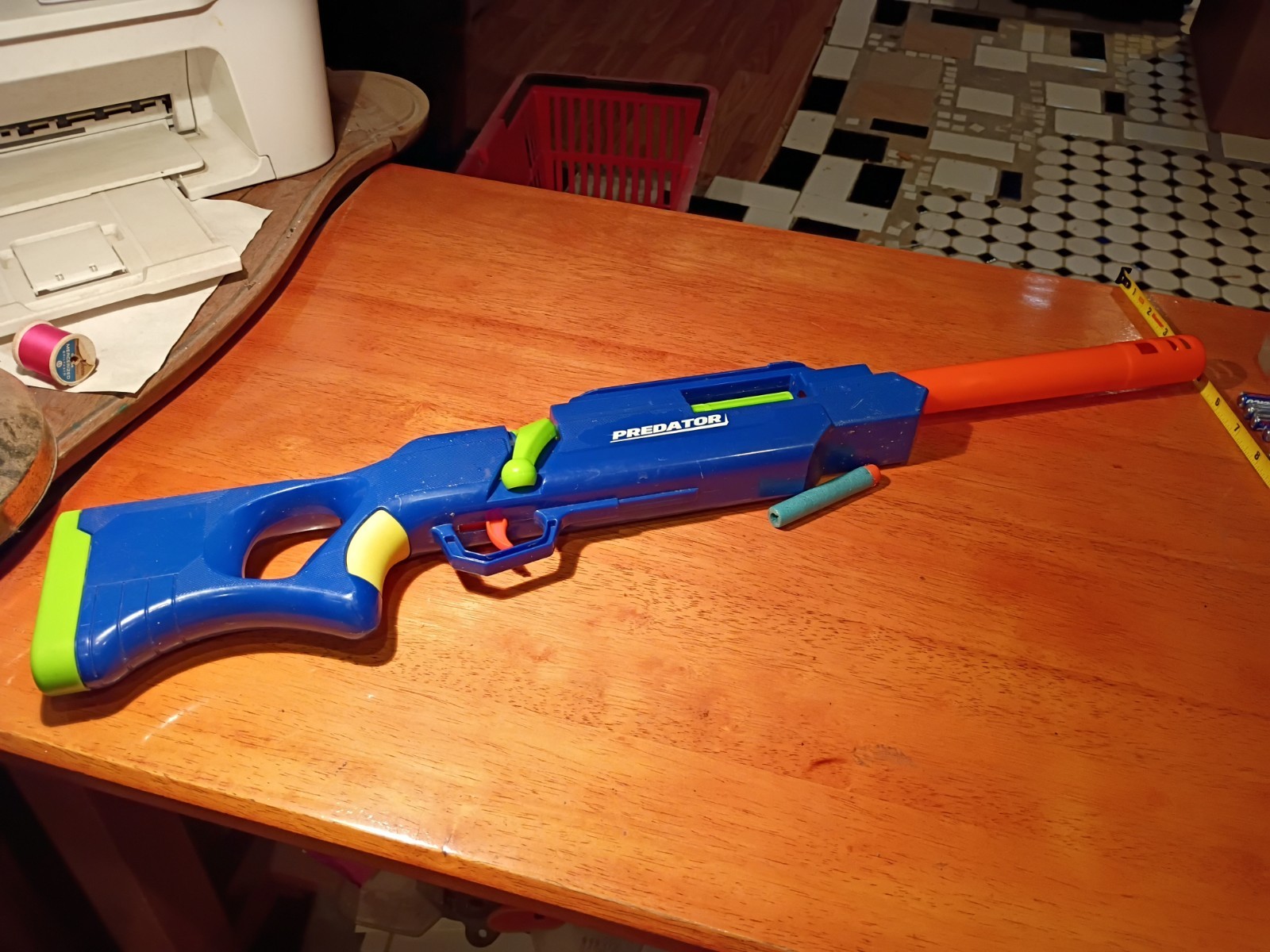 BUZZ BEE TOYS AIR WARRIORS PREDATOR DART BLASTER - Tested