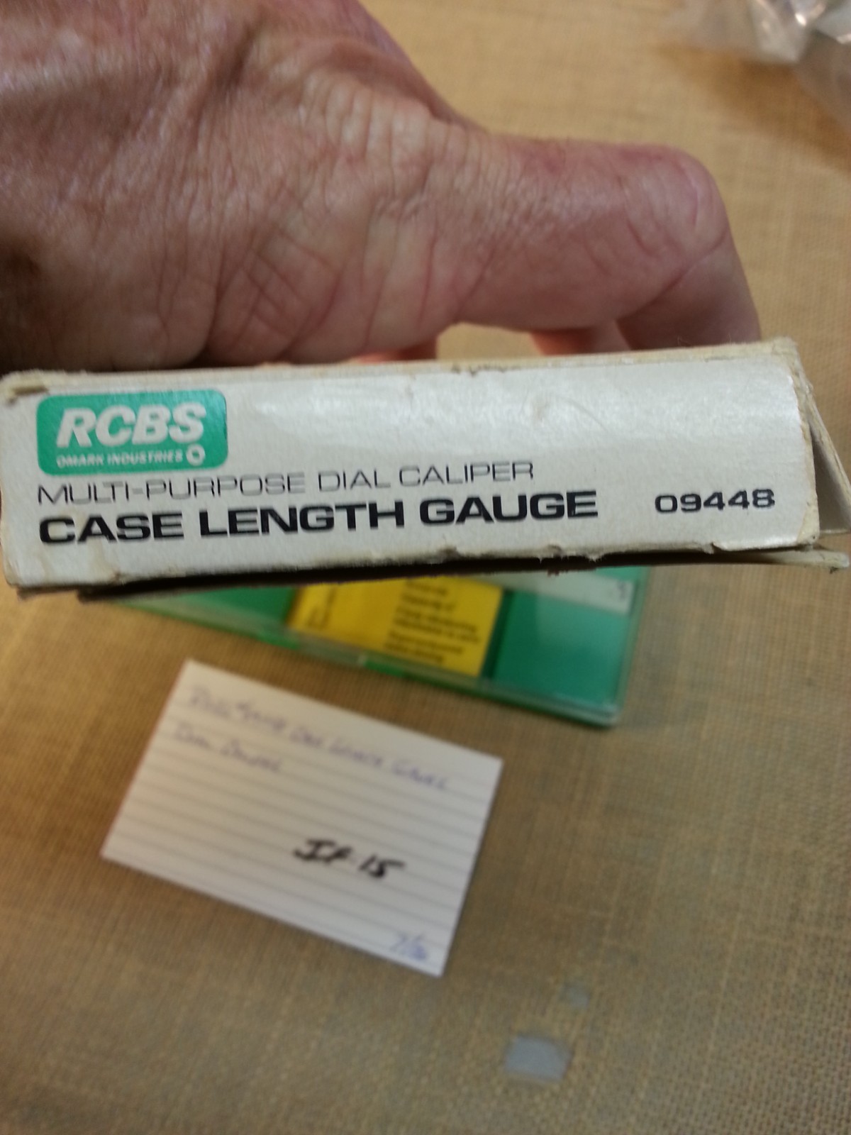 RCBS #09448 Case length Gauge Dial Caliper