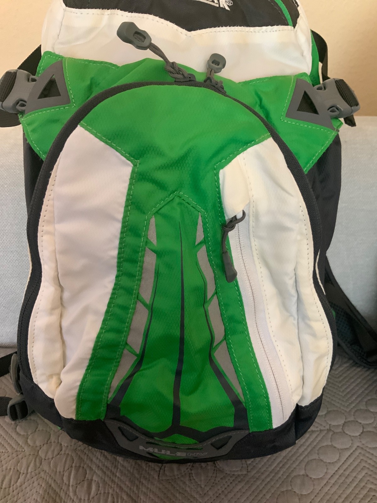 CamelBak Green Black and White Hydration Backpack