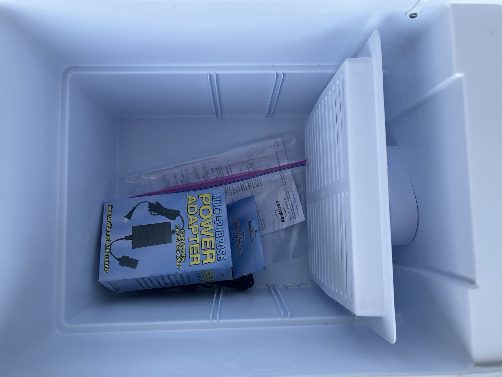 Koolatron 12V Electric Cooler / Warmer 36 Qt Opened Box New