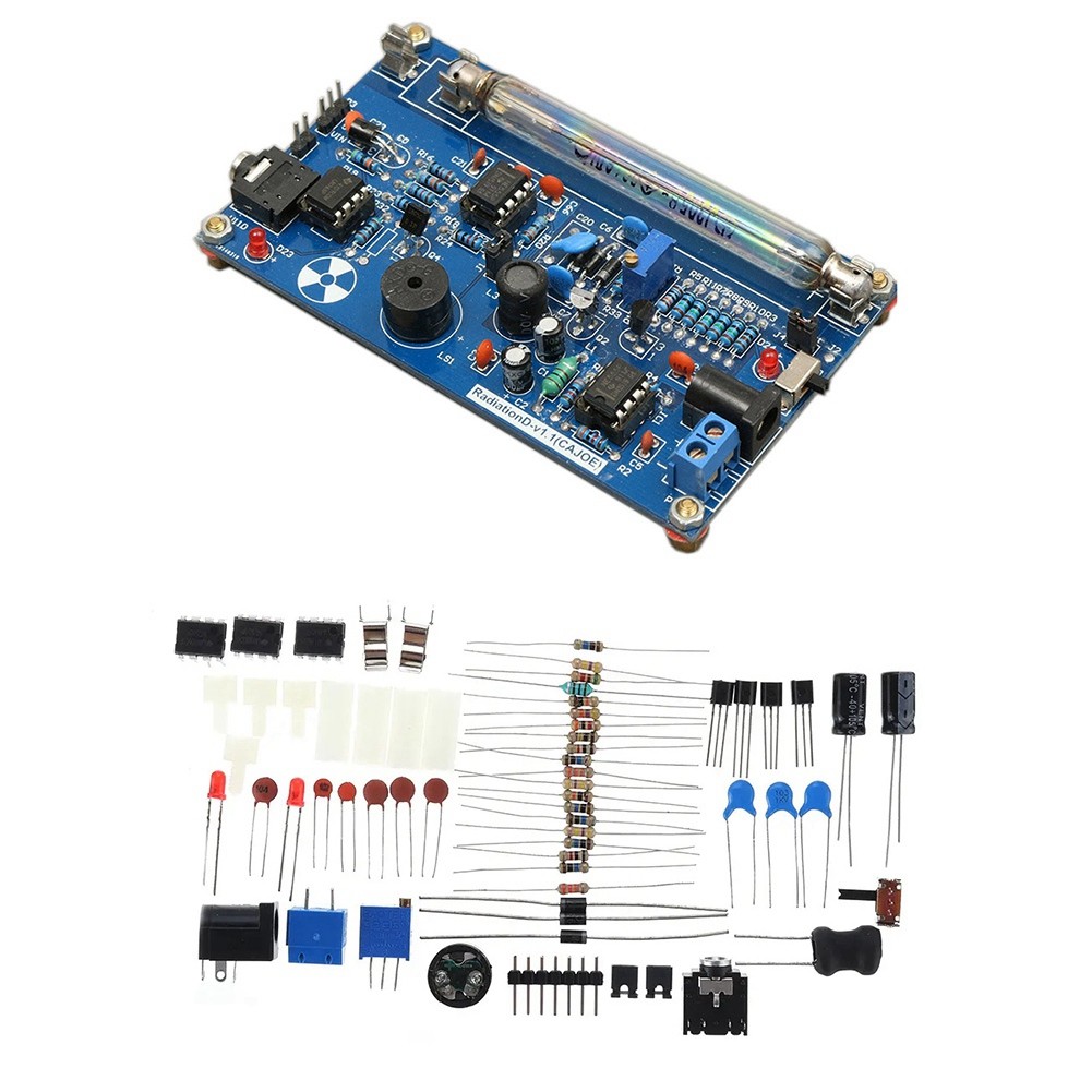 DIY Assemble Geiger Counter Kit Counter Module Nuclear Detector with Sound5796