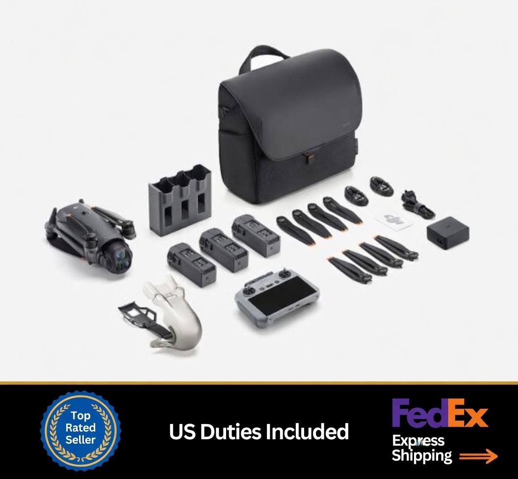 DJI Mavic 4 Pro Fly More Combo + 3 Batteries, Unopened (US Duty Included)