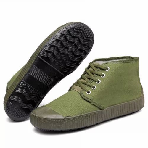 Men Liberation Shoes Lace-up Labor Protector Boots Chinese Army PLA Trainning A+
