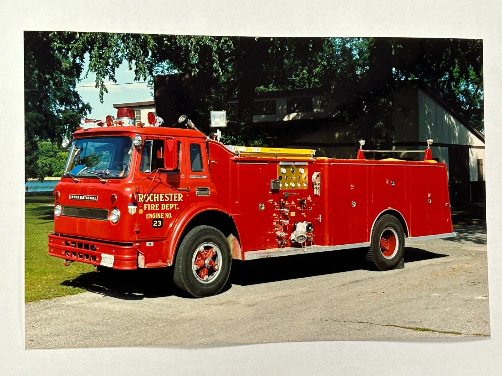 Rochester MN International Cargostar General pumper Fire Apparatus Photo A48