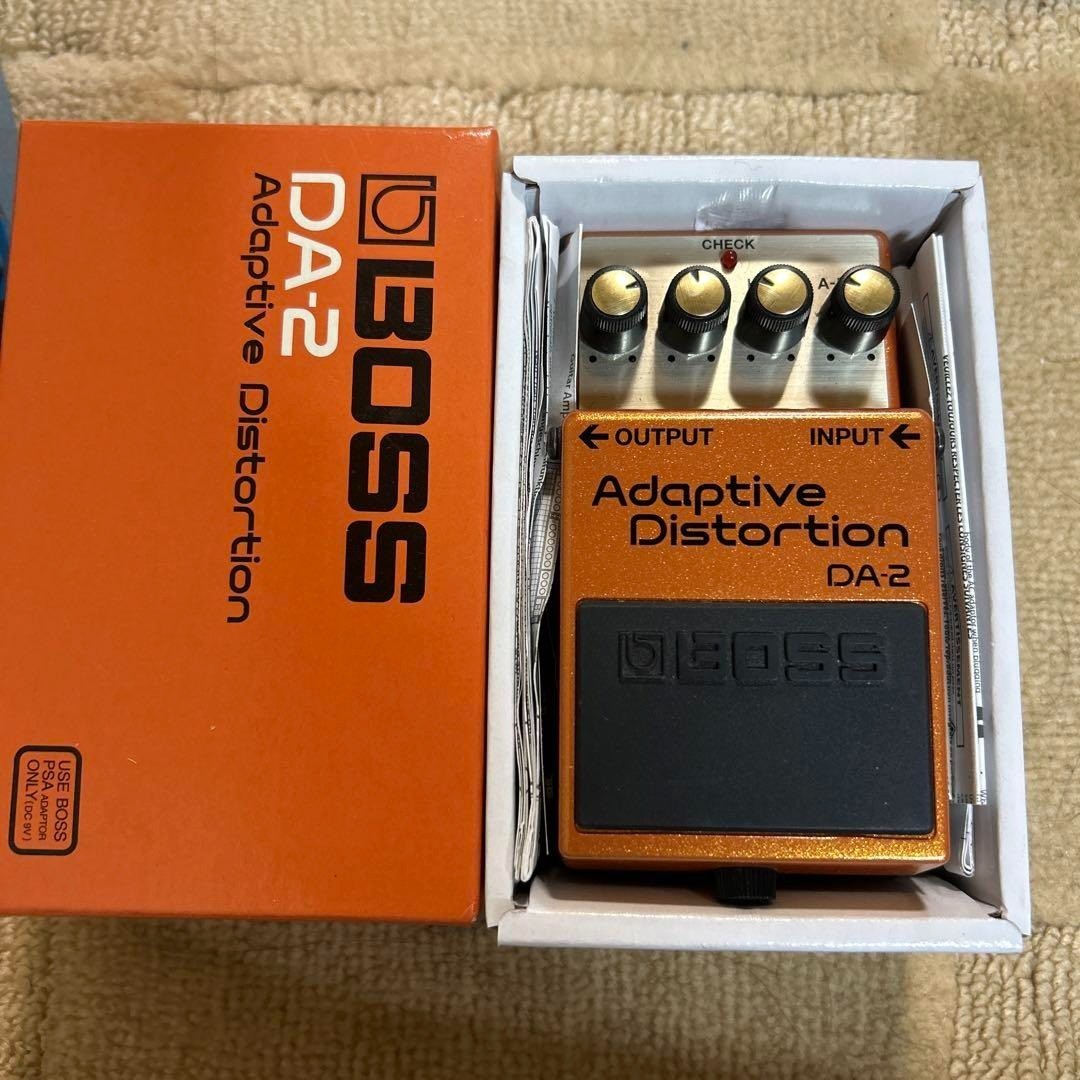 BOSS DA-2 Adaptive Distortion Guitar Effect Pedal MDP LEVEL LOW HIGH A-DIST