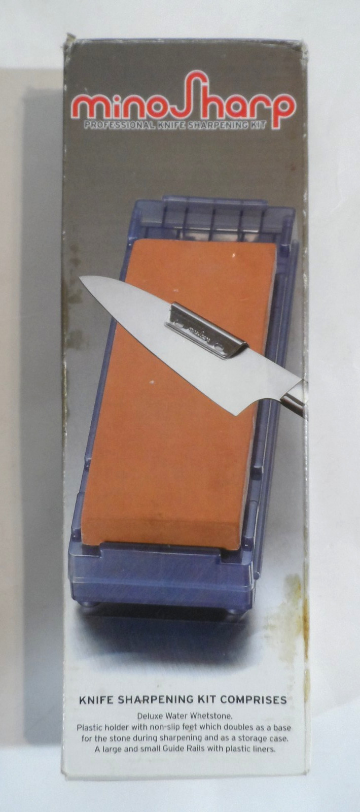 NEW - MinoSharp Professional Knife Sharpening Stone - Medium 1000 Grit No. 460