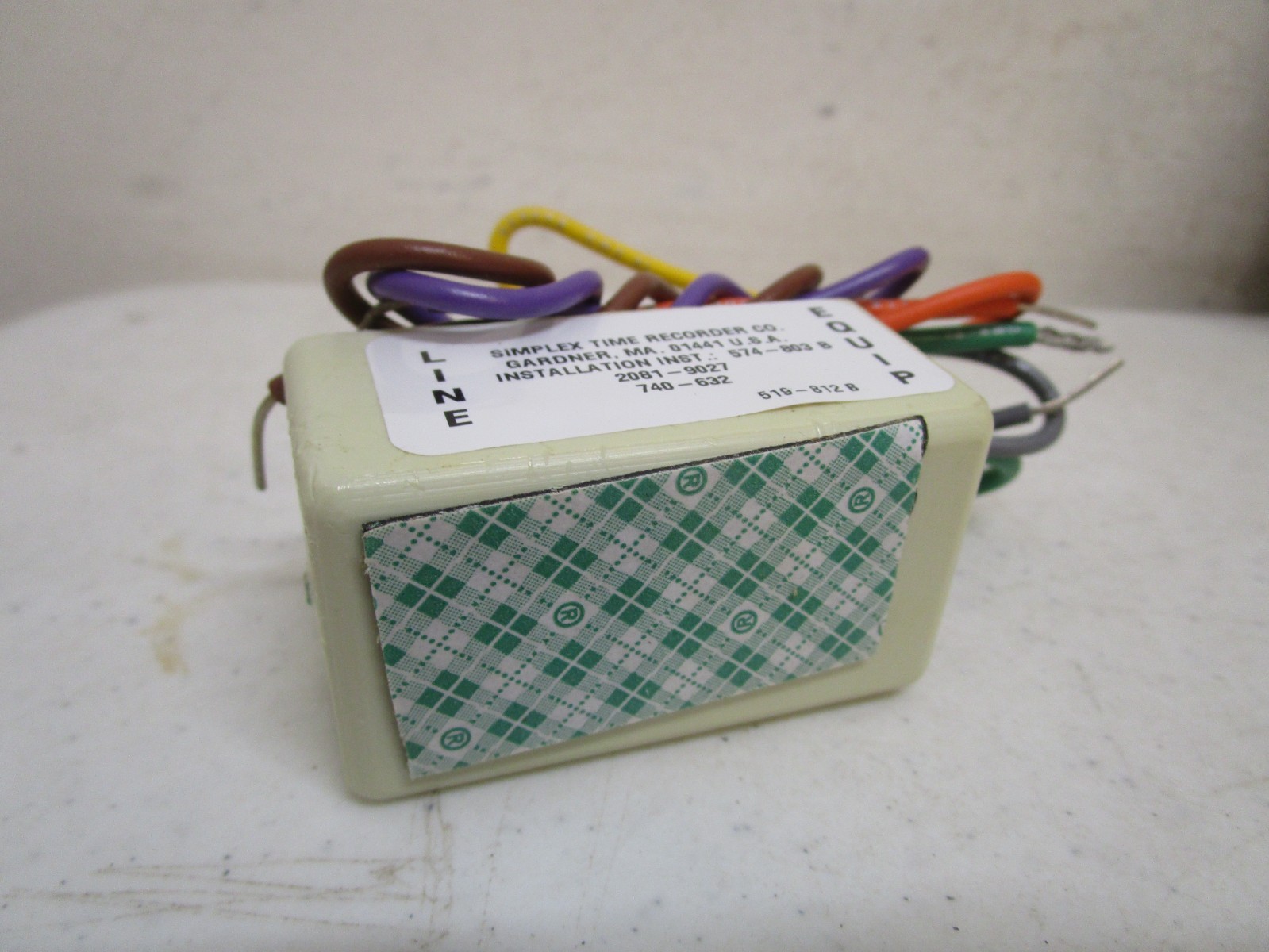 NEW SIMPLEX 2081-9027 CIRCUIT PROTECTOR 740-632