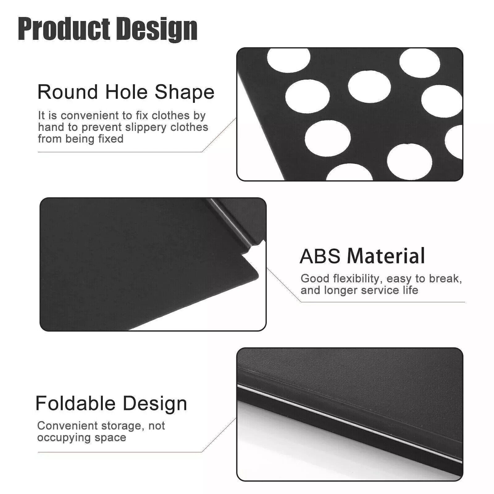 Clothes Folder Folding Board Laundry Organizer T-Shirt Fast Fold Flip Adjustable
