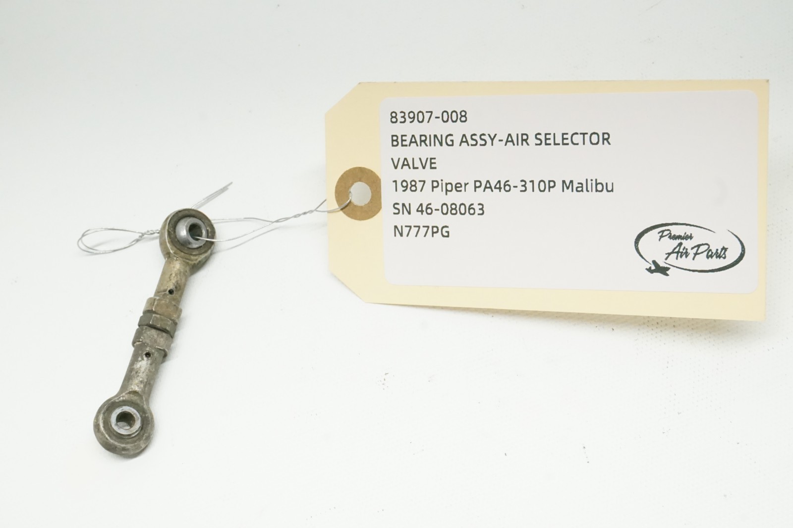 Piper Malibu PA-46-310 Air Selector Valve Bearing Assembly, P/N: 83907-008