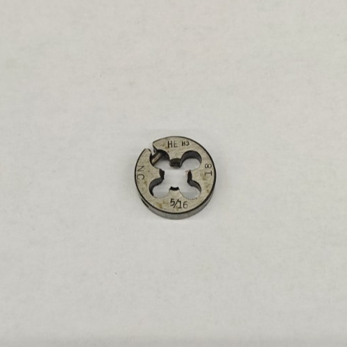 Greenfield 5/16"-18 Round Screw Adjusting Adjustable Die HSS 13/16" OD USA