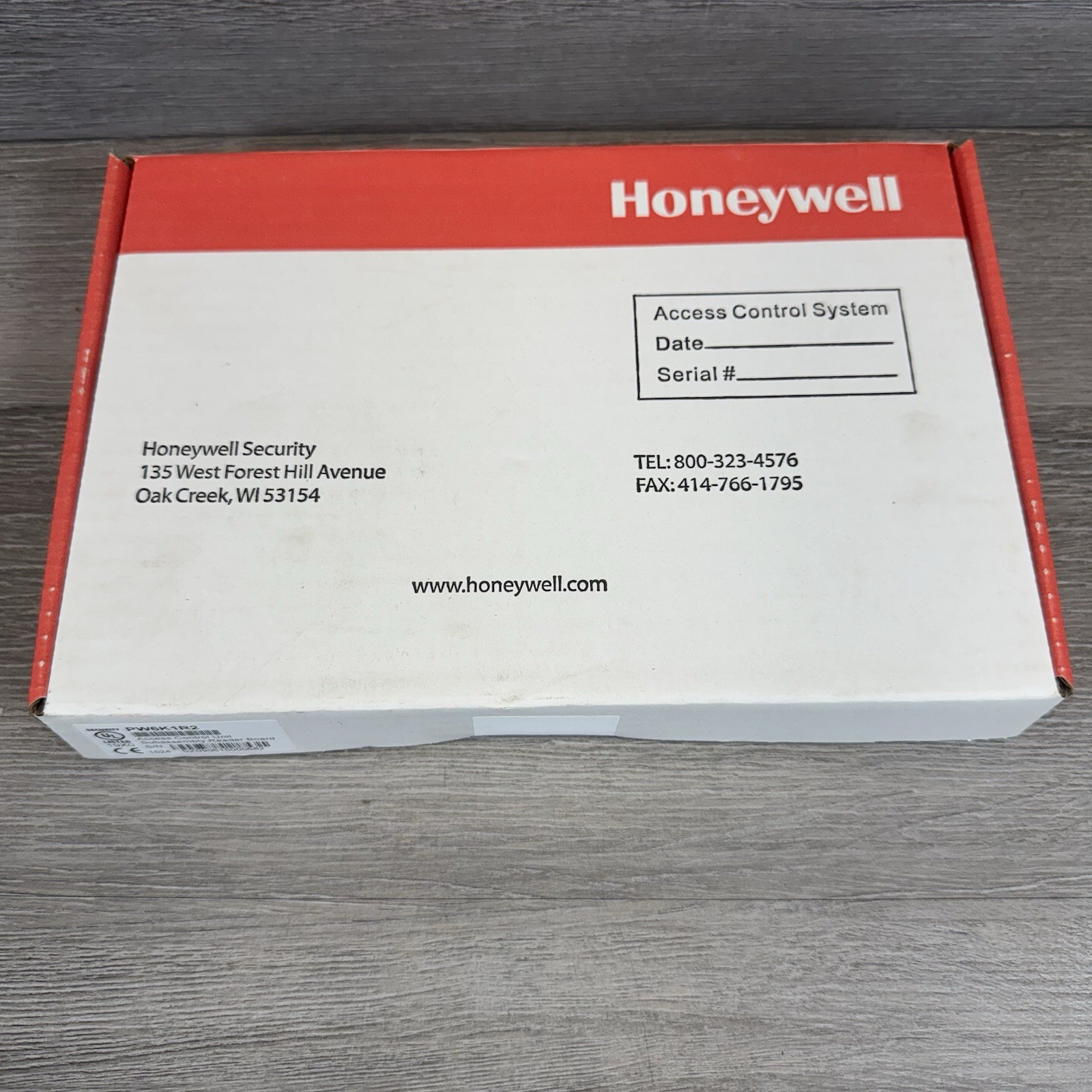 Honeywell PW6K1R2 Dual Reader Module