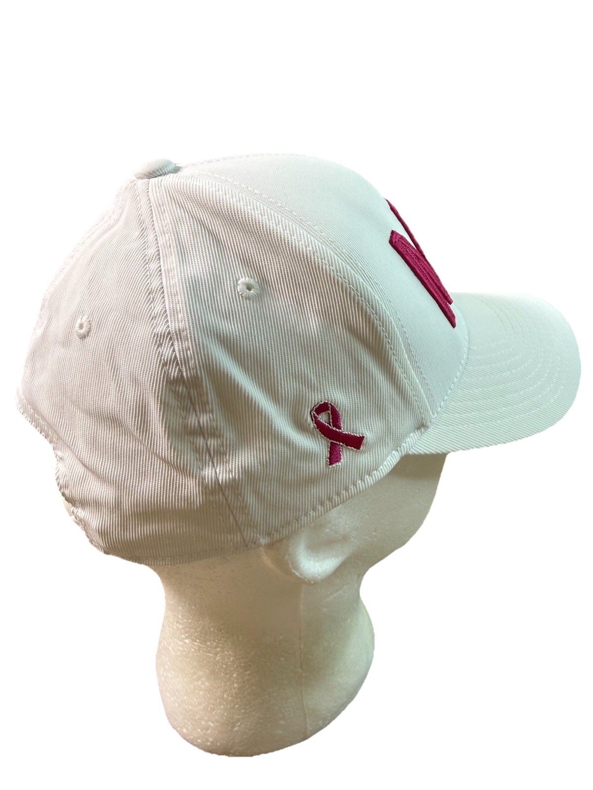 G/FORE MPB Golf Hat White Pink Snapback Adjustable Breast Cancer