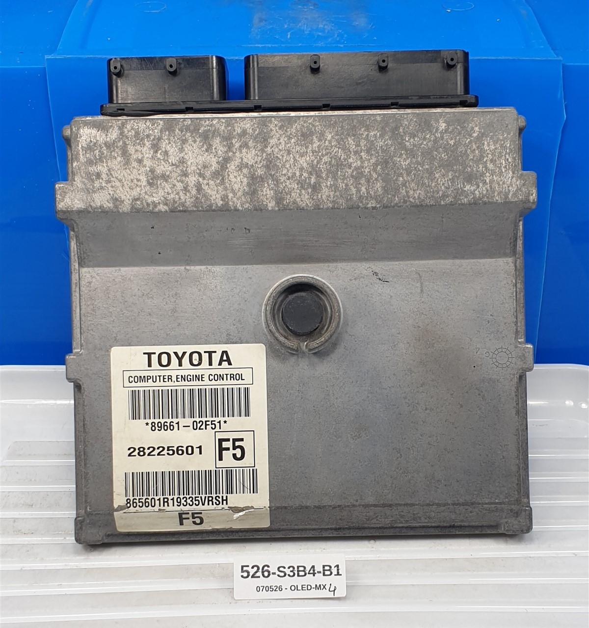 2009-2010 Toyota Corolla ECM Engine Control Unit ECU 8966102F51 OEM 526s3b4b1-qt