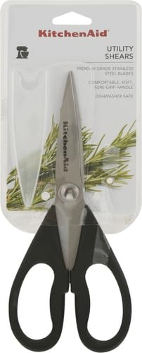 KitchenAid All Purpose Kitchen Shears with Protective Sheath Durable Stainless S