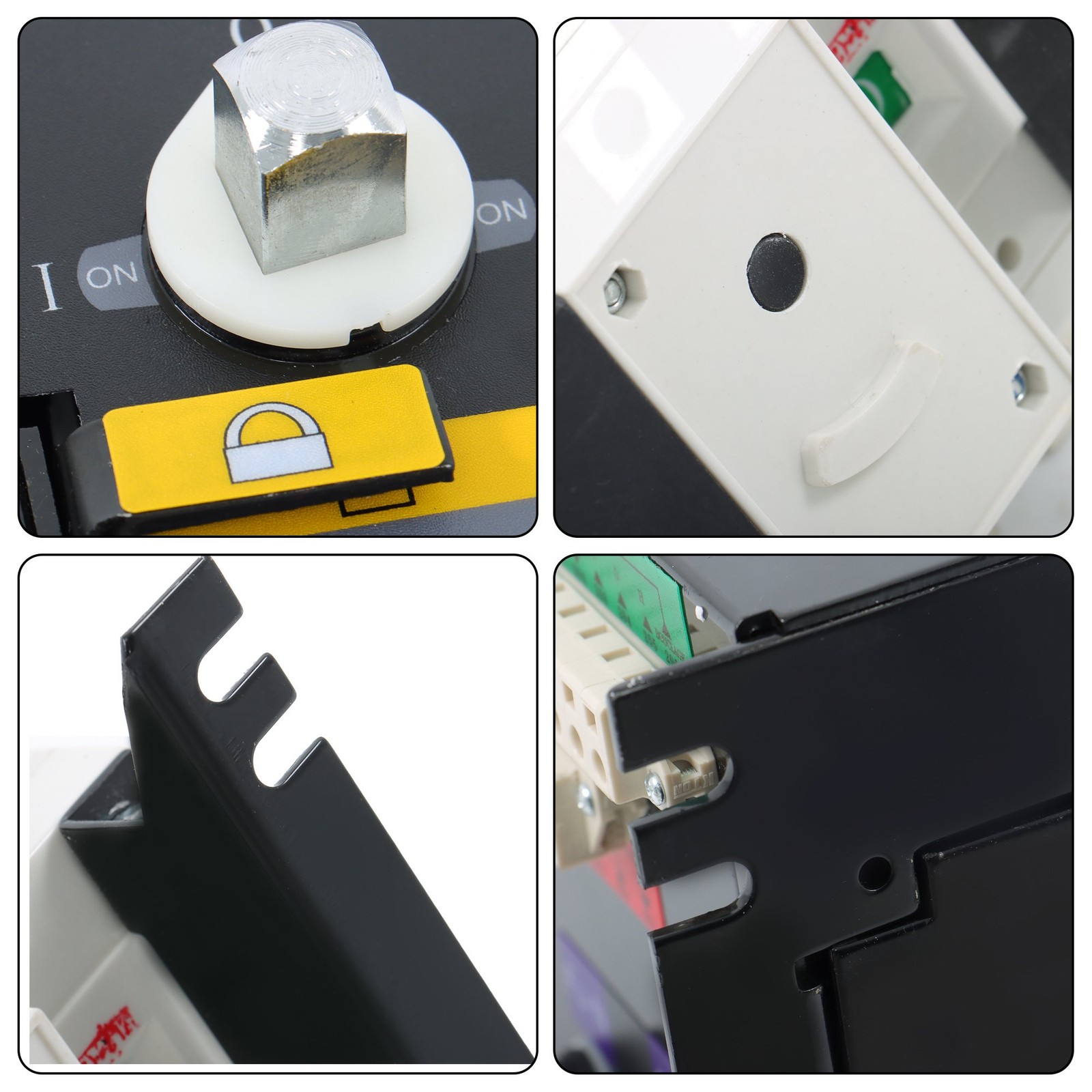 Industrial Generator Automatic Transfer Switch 160A 4P ATS 110/220V Grid To AC