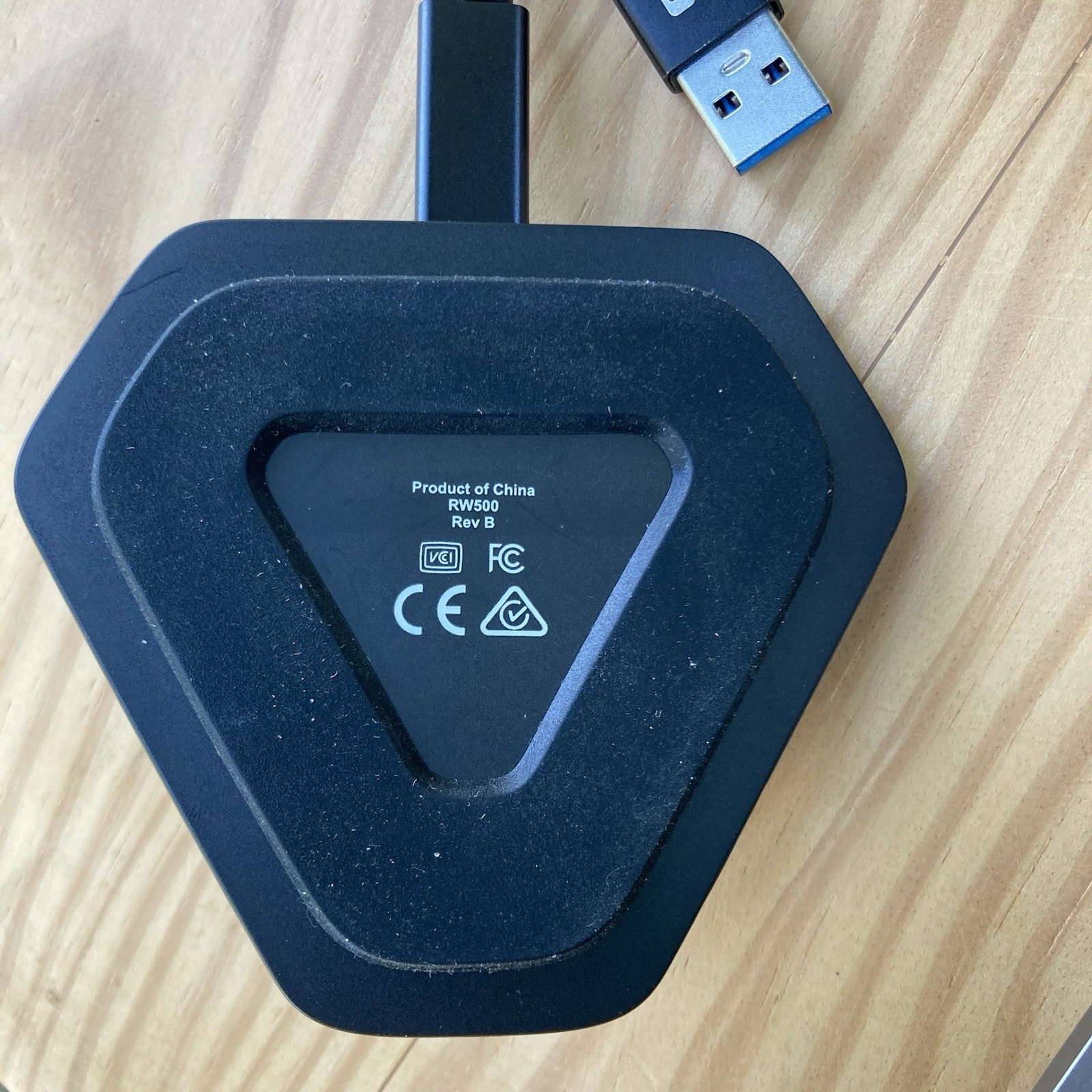 Lexar RW500 CF SD microSD UHS-II Card Reader + 1ft Thunderbolt 5 Cable typec