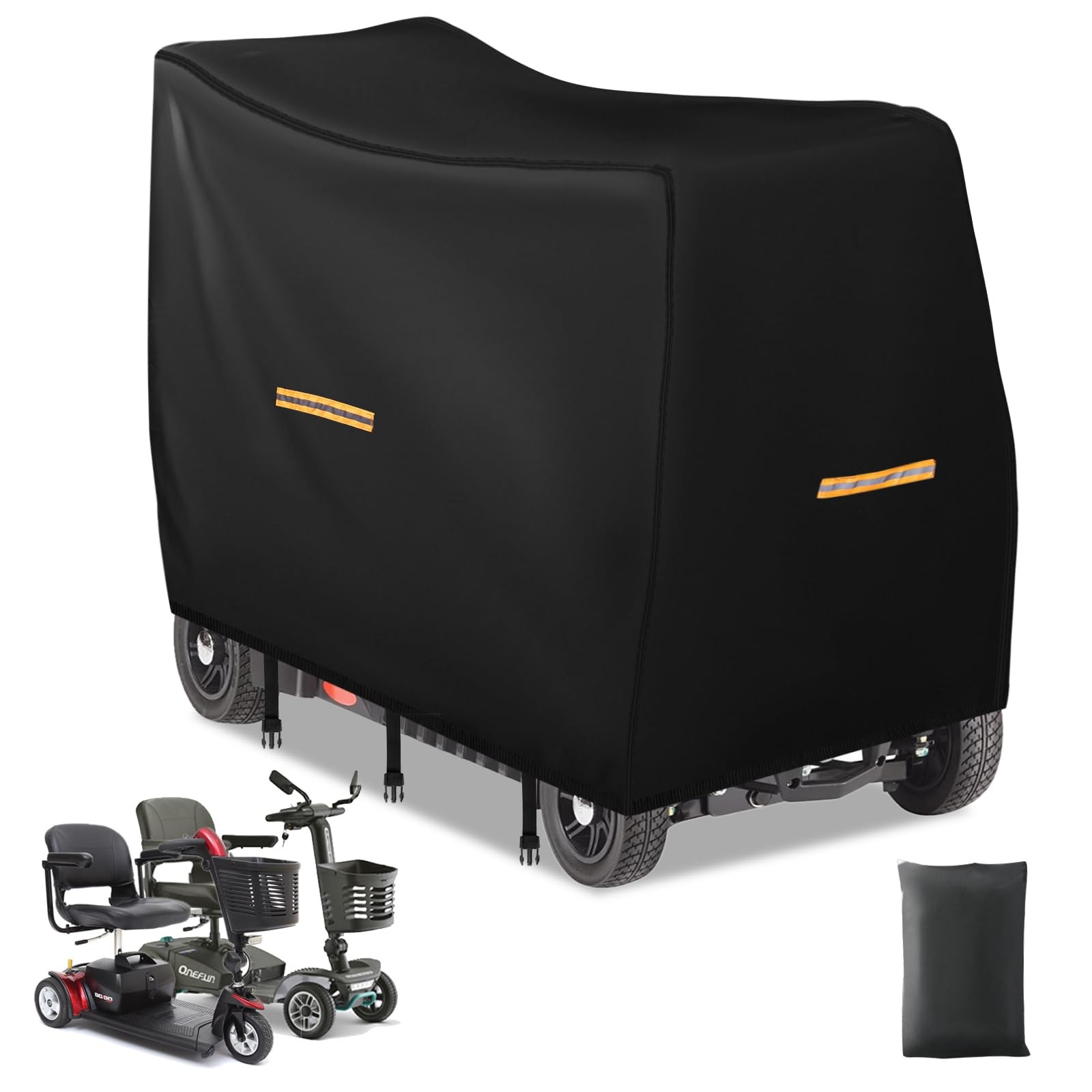 Mobility Scooter Cover Waterproof Accessories,420D Oxford Fabric Heavy Duty E...